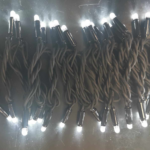 Lyskæde, kold hvid 15m, 150 LED Kold hvid LED