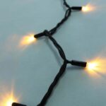 Lyskæde, kold hvid 15m, 150 LED hvid led Kold hvid LED