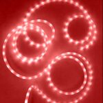 Ropelight, rød LED, 50m Rød LED