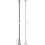 Extension cord  Octoplus - 10m Sort