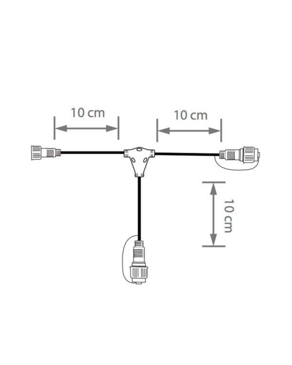 Hvid T fordeler til LED+, 230V