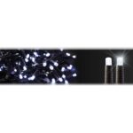 JOYLIGHT¨led+ lysgardin, kold hvid, slow flash, 230V 2x5m Kold hvid LED