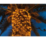 Lysnet, Honeycomb light m. slowflash 2m x 3m Varm hvid LED