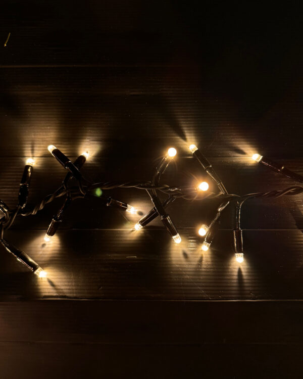 Klyngelyskæde, 144 LED, 3000K, Modern Intenz, 3m