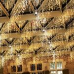 Indendørs istaplyskæde med slowflash 3,9m Varm hvid LED, kold hvid slowflash