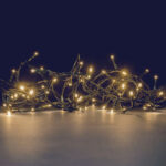 FLICKER LIGHT® LED - 25m, varm hvid, 8 funktioner m. memory Varm hvid LED, statisk lys