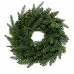 Kunstig grankrans, Rudolph, 75cm Grøn