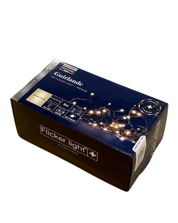 Lyskæde med 16 funktioner FLICKER LIGHT® BRILLANT LED, 8m