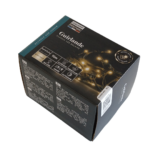 Solcelle lyskæde med varm hvid LED (statisk + flash) 10m Varm hvid LED