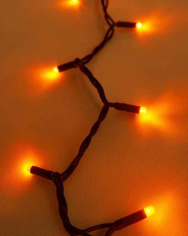 LED-lyskæde orange 8m, stringlight120 led