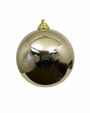 Julekugle, champagne glans, 6cm