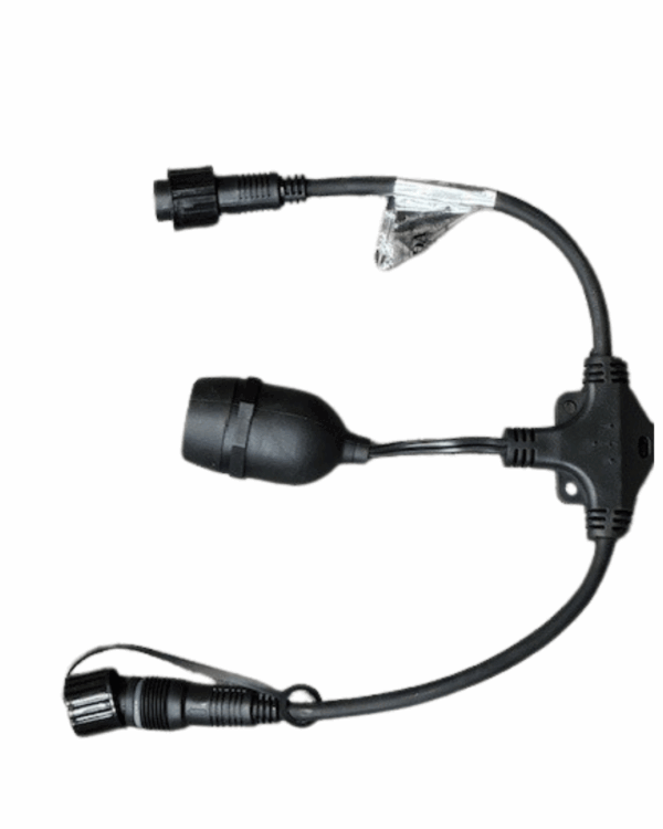 Modul med sort E27 fatningsmodul til festoon-lyskæde som med stik i begge ender, robust konstruktion, velegnet til udendørs brug og kompatibel med udskiftelige LED-pærer.