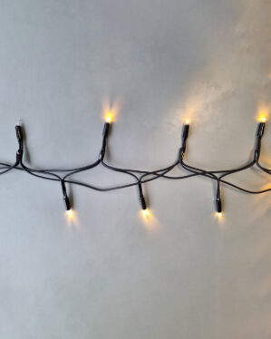 Jadalight lyskæde med kraftig ledning og mange LED.