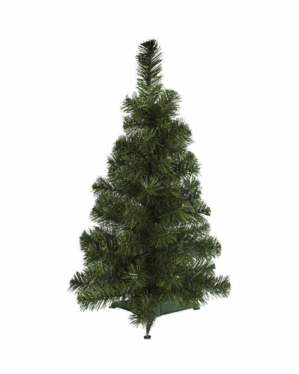 Mini juletræ i PVC i størrelsen 40 60 og 80 cm i pvc.
