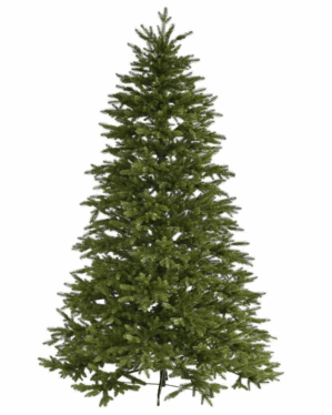 Premium juletræ med grene i PE og PVC.