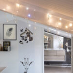 Istap lyskæde med flash effekt, 22m, indendørs og udendørs Varm hvid LED, kold hvid flash