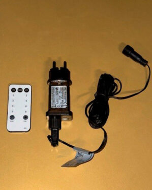 Adapter til vores Jadalight home lyskæder med 8 funktioner med memory og dæmpbar funktion.