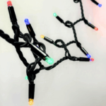 JadaLight PRO String Light, multicolor 15m, 150 led, sort ledning 15 m