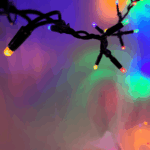 JadaLight PRO String Light, multicolor 8m, 120 led, sort ledning 8 m