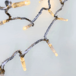 JadaLight PRO Stringlight, 15m, 120 varm hvid LED, 36V, IP67, transparent lednin Varm hvid LED, statisk lys