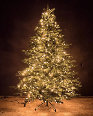 Juletræ med lyskit til indendørs og udendørs brug