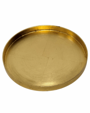 Dekorationsbakke fra 2HAVE med guldfarve