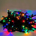 JadaLight PRO String Light, multicolor 15m, 150 LED, IP67, sort ledning 15 m