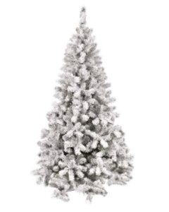 100% PVC juletræer med sne