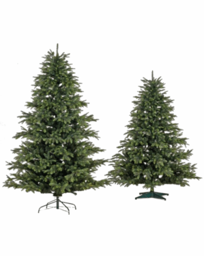 Naturtro juletræ med grene i pe og pvc