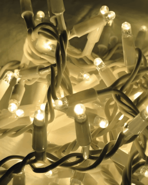 Jadalight pro lyskæde med hvid ledning og dualcolor varm hvid