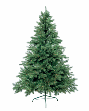 Naturtro kunstigt juletræ med grene i PE PVC mix med design der ligner et normannsgran juletræ.