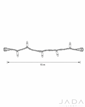 JadaLight PRO string light 15 m.
