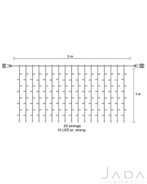 JdaLight PRO Curtain Light.