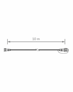 Forlængerledning til Octoplus og LED+ 10 m tegning.