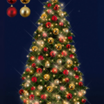 200 julekugler, Old Pink & Cozy Red, dekorationskit til 270-300cm juletræ Guld