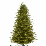 Kunstigt juletræ, NORDIC FIR Tree, H: 229 cm, PE/PVC, varm hvid/multicolor 229 cm